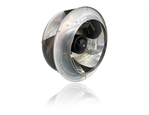 EC backward-curved metal centrifugal fan